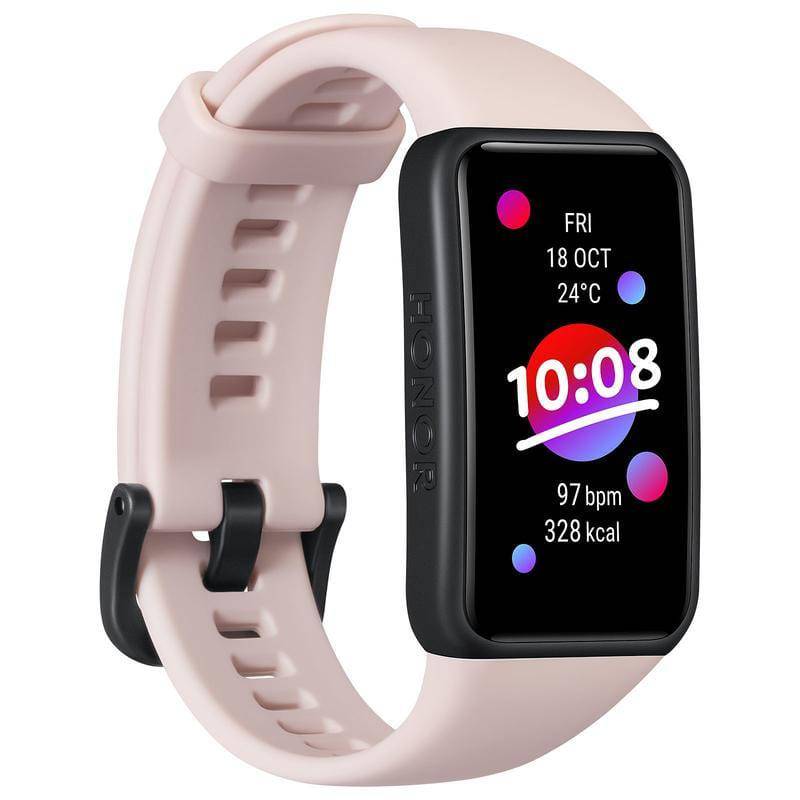Honor Band 6 Smart Wristband - Pink - Telephone Market
