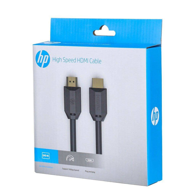 HP HDMI Cable High Speed 1M - Black - Telephone Market