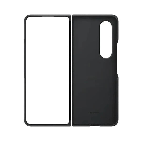 Samsung For Galaxy Z Fold4 Leather Cover - Black - Telephone Market