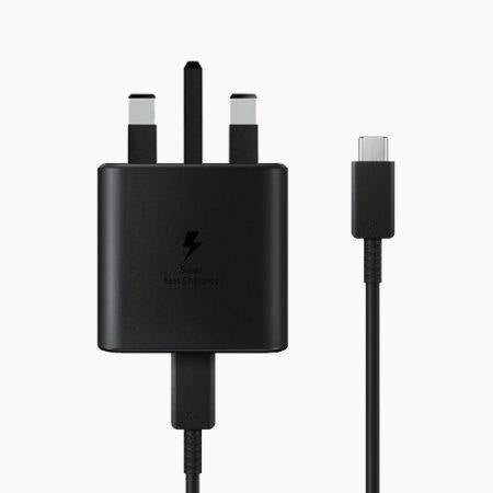 Samsung Wall Charger 45W PD with USB-C to USB-C Cable 1.8m - Black, Power Adapters & Chargers, Samsung, Telephone Market - telephone-market.com