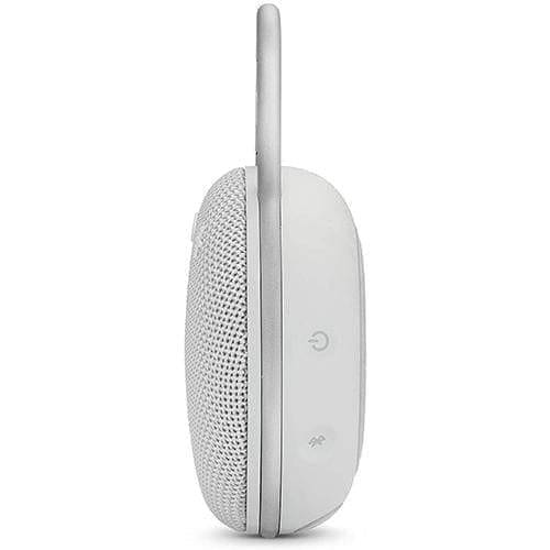 JBL Clip 3 Portable Wireless Speaker - White - Telephone Market
