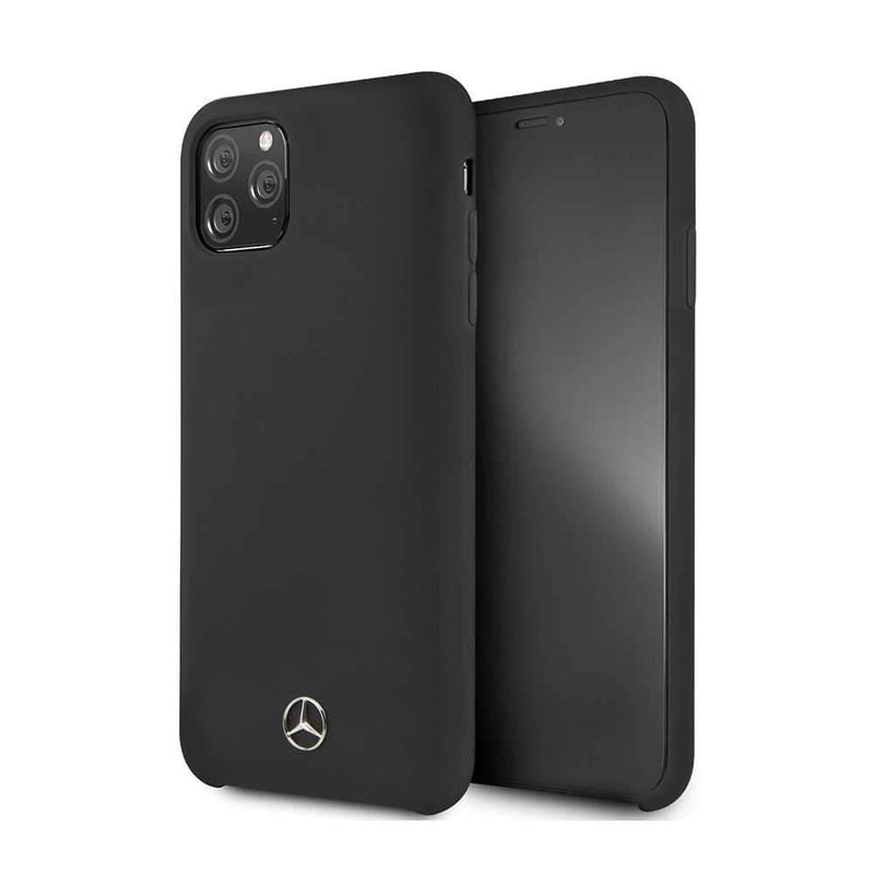 Mercedes For iPhone 11 Pro Silicone Case - Black - Telephone Market