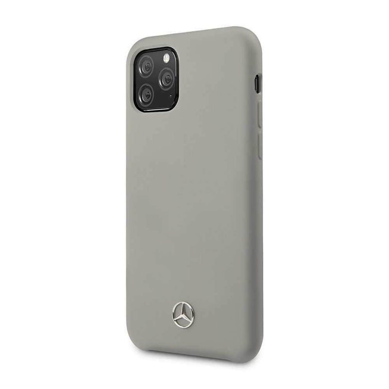 Mercedes For iPhone 11 Pro Silicone Case - Gray - Telephone Market