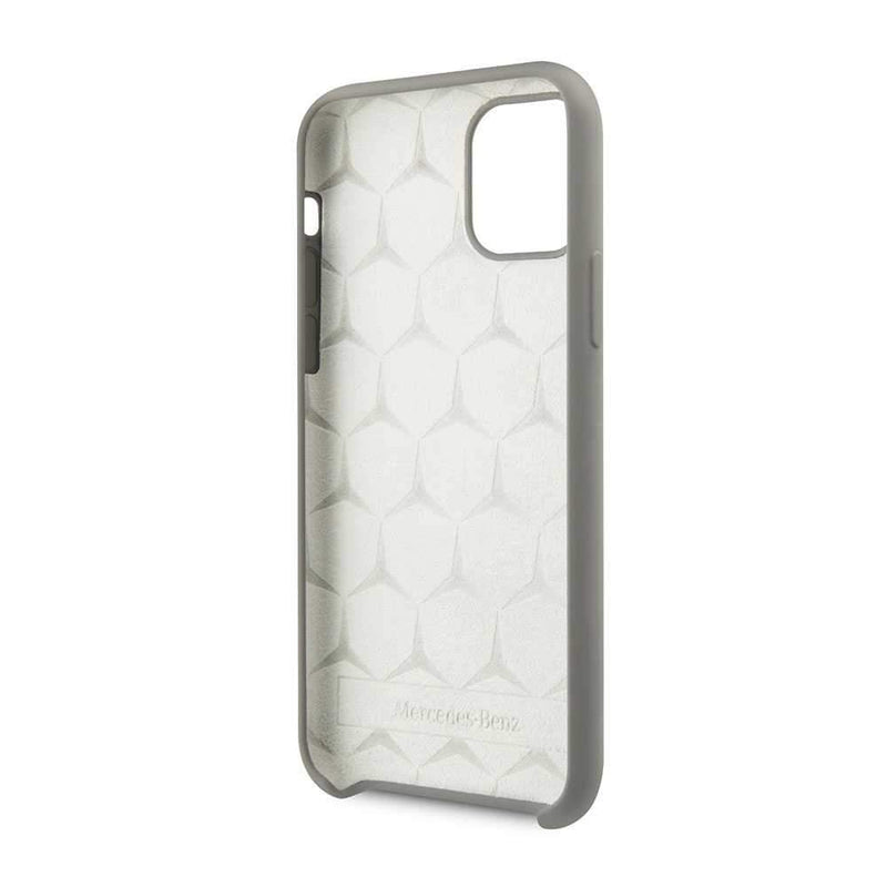 Mercedes For iPhone 11 Pro Silicone Case - Gray - Telephone Market