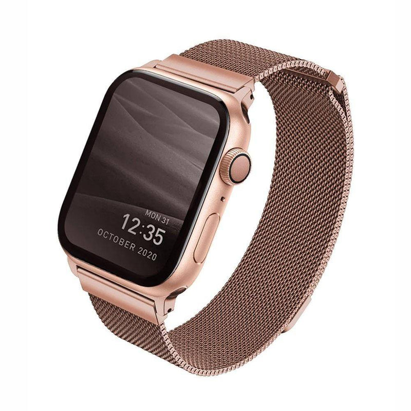 Mocoll For Apple Watch 40/41mm Stainless Steel Band - Rose Gold - Telephone Market