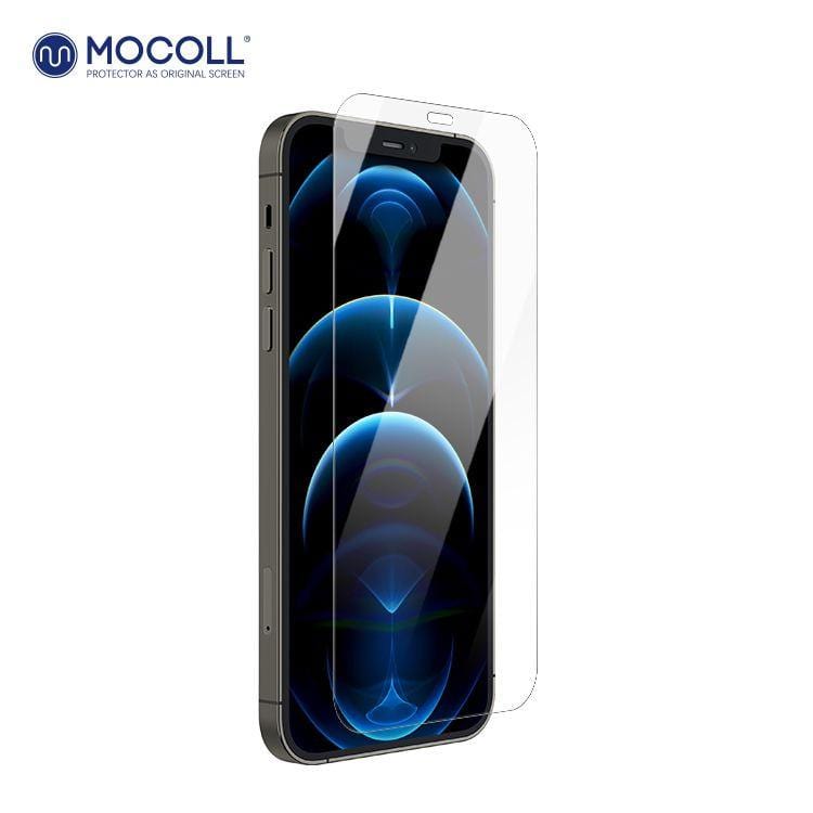 Mocoll for iPhone 12 / 12 Pro  Anti-Static Tempered Glass - Clear - Telephone Market