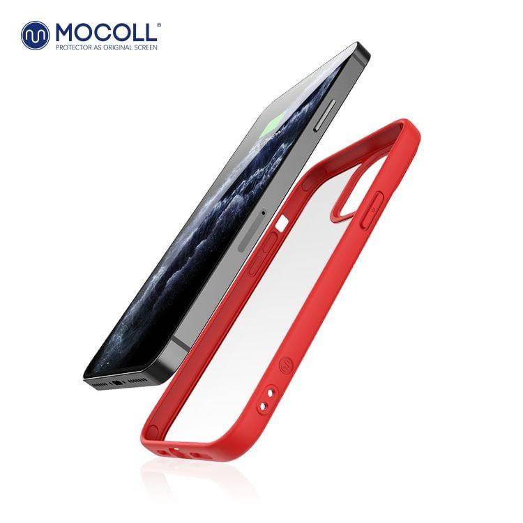 Mocoll For iPhone 12/12 Pro Light And Slim Case - Red - Telephone Market
