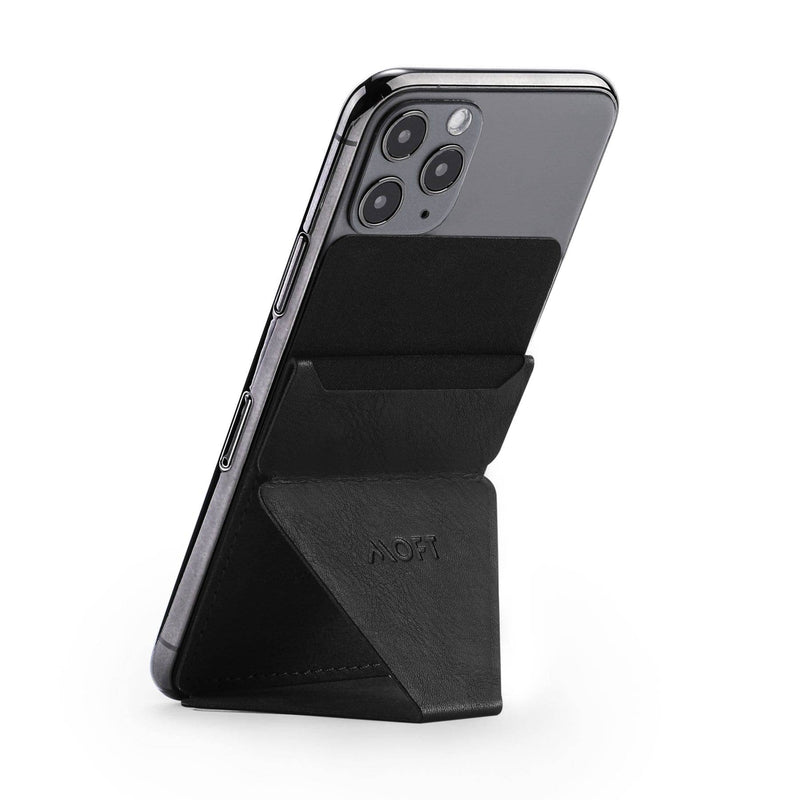 MOFT X Phone Stand - Solid Black, Grips and Handles, MOFT, Telephone Market - telephone-market.com