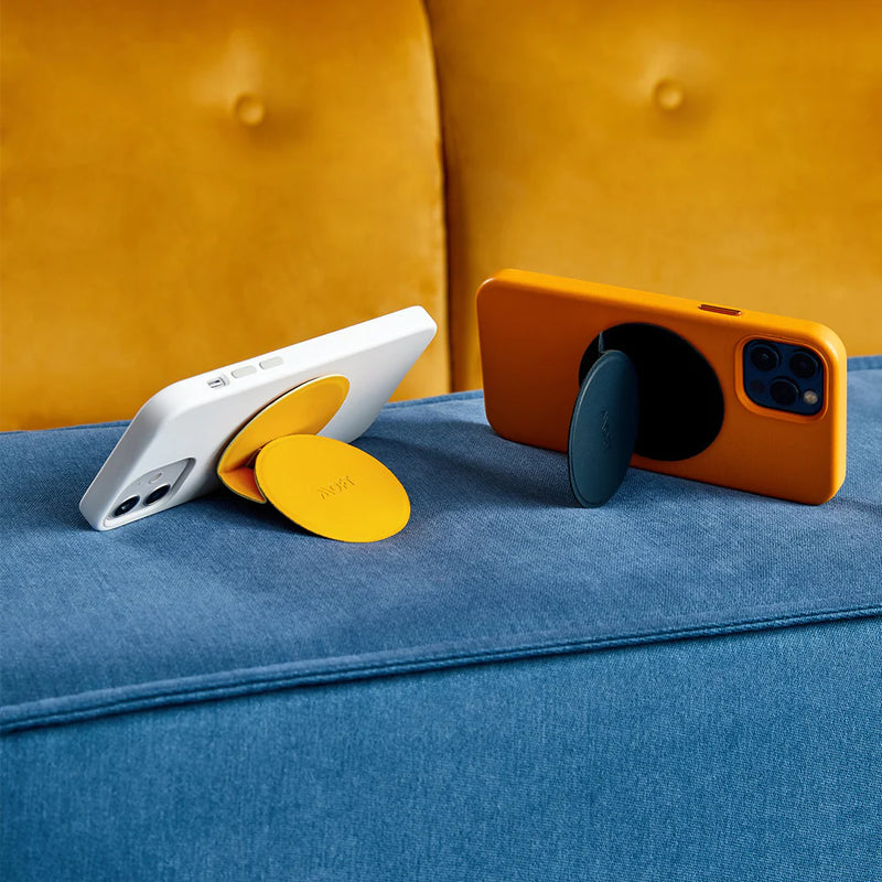 Moft O Phone Stand & Grip with MagSafe Compatible - Orange, Grips and Handles, MOFT, Telephone Market - telephone-market.com