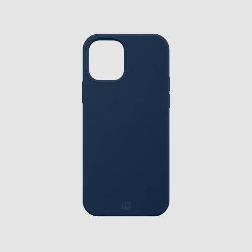 Momax For iPhone 12 Mini Silicon Case - Blue - Telephone Market