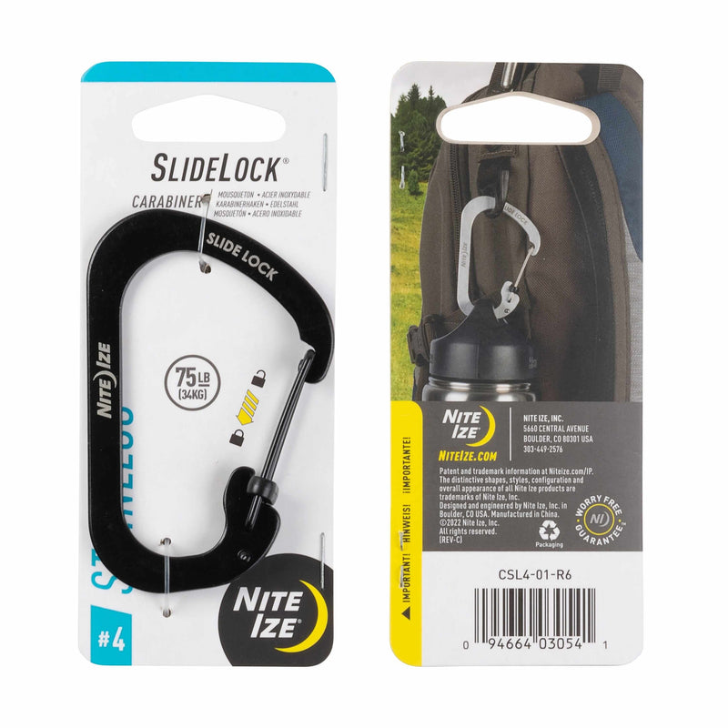 Nite Ize SlideLock® Carabiner Stainless Steel