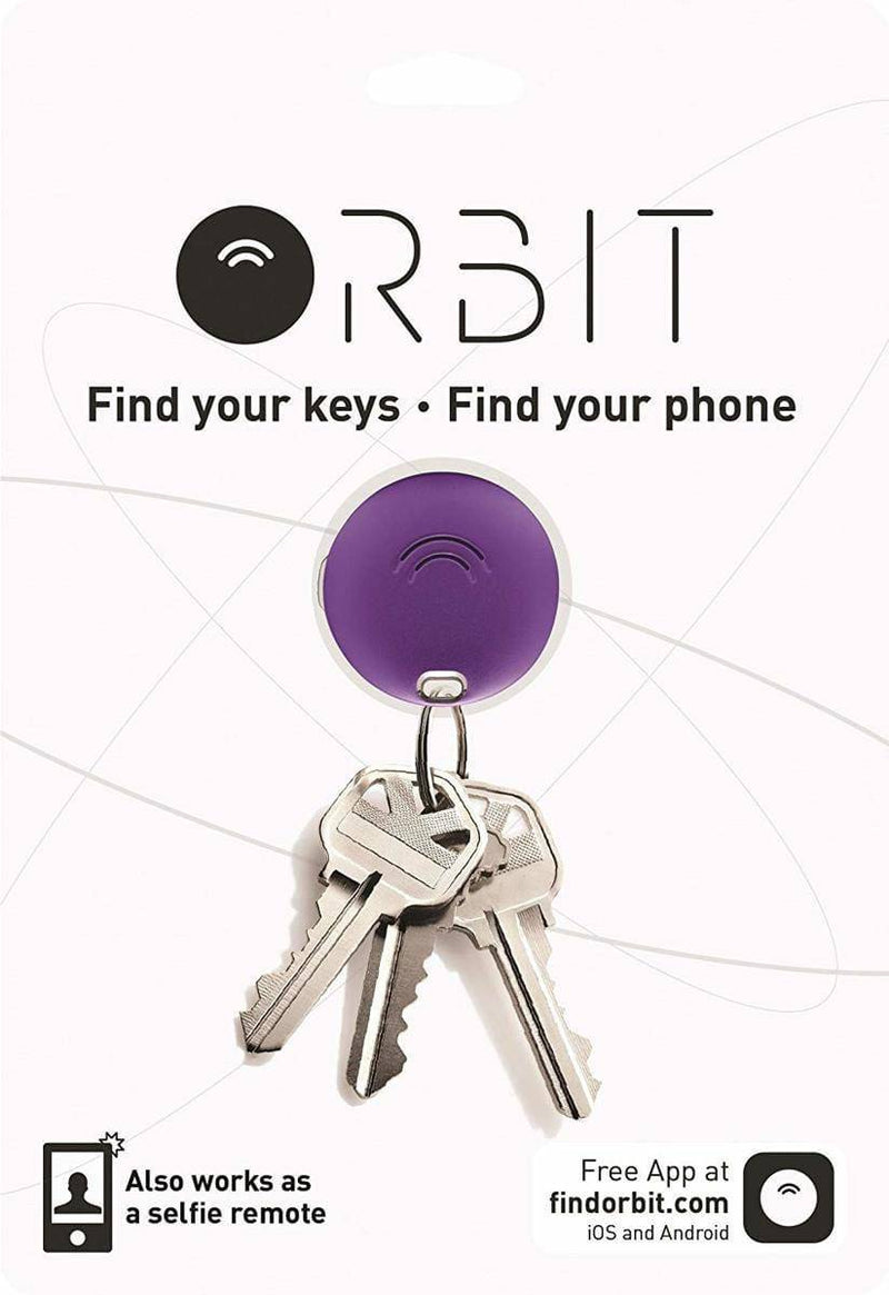 Orbit Keys- Find Your Keys, Find your Phone & Take a selfie - Violet - Telephone Market
