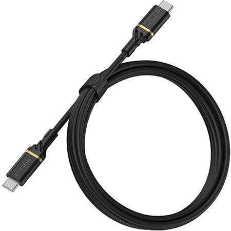 OtterBox PowerLine Standard USB-C to USB-C 1m - Black - Telephone Market