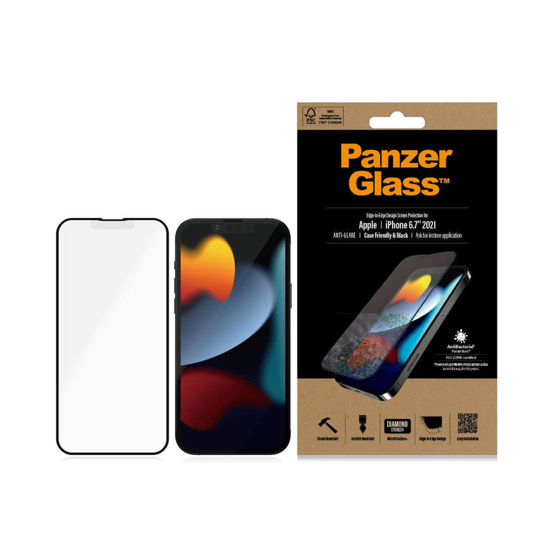 PanzerGlass For iPhone 13 Pro Max AntiGlare Glass Screen, Screen Protectors, PanzerGlass, Telephone Market - telephone-market.com