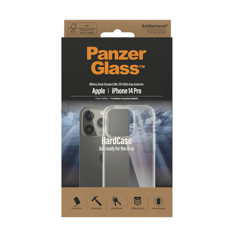 PanzerGlass For iPhone 14 Pro HardCase - Clear, Mobile Phone Cases, PanzerGlass, Telephone Market - telephone-market.com