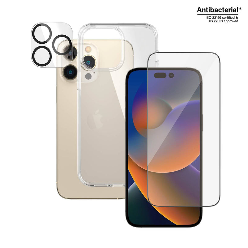 PanzerGlass For iPhone 14 Pro Max Bundle Camera Lens Protector - HardCase - Screen Protector Clear, Screen Protectors, PanzerGlass, Telephone Market - telephone-market.com