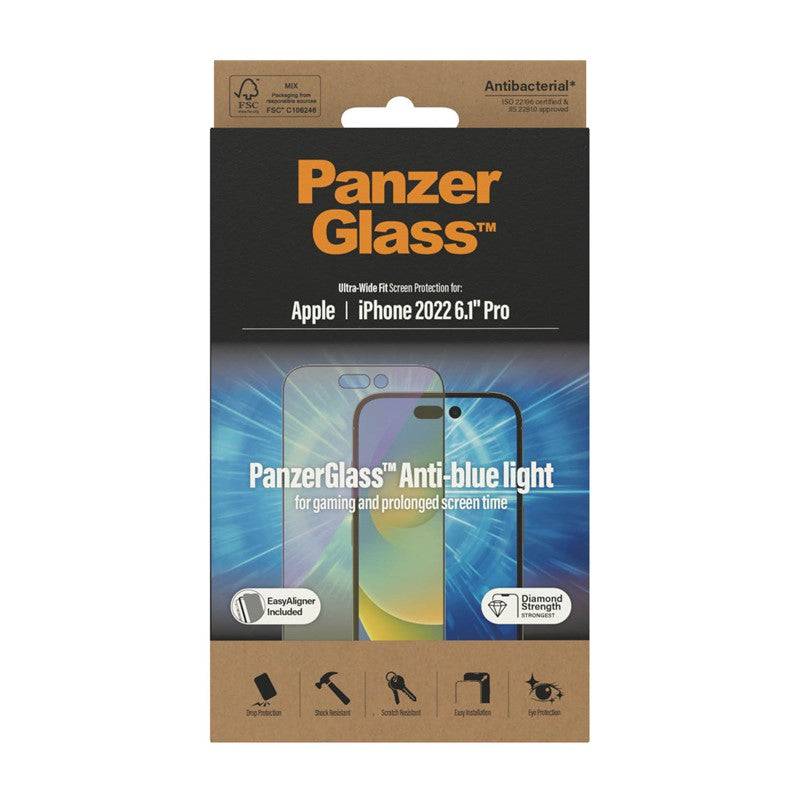 PanzerGlass For iPhone 14 Pro UWF Glass Screen With Applicator - Anti-blue light, Screen Protectors, PanzerGlass, Telephone Market - telephone-market.com