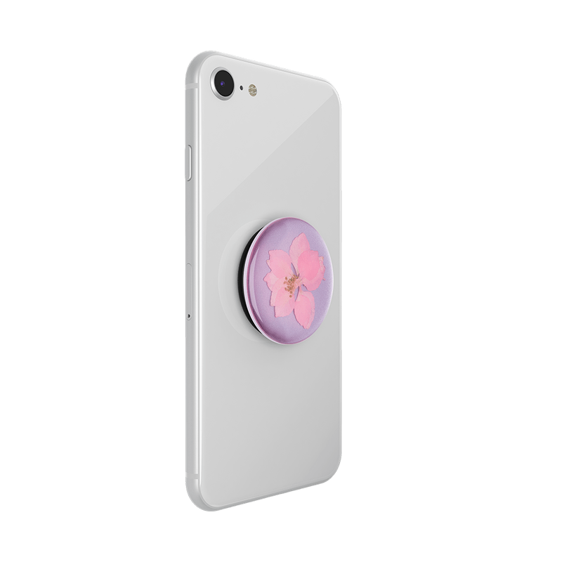 PopSockets Swappable Pressed Flower - Delphinium Pink - Telephone Market