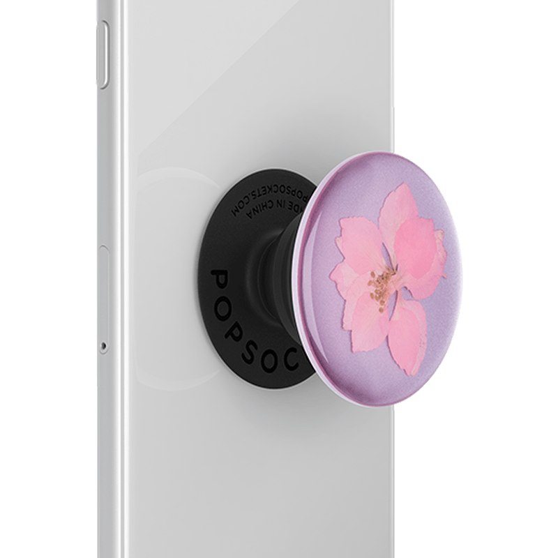 PopSockets Swappable Pressed Flower - Delphinium Pink - Telephone Market