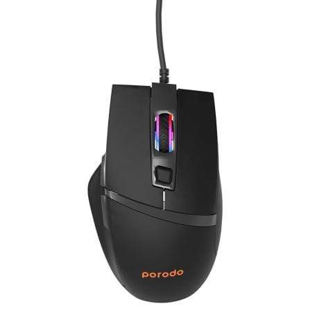 Porodo 6D Wired Gaming Mouse with Mouse - Telephone Market