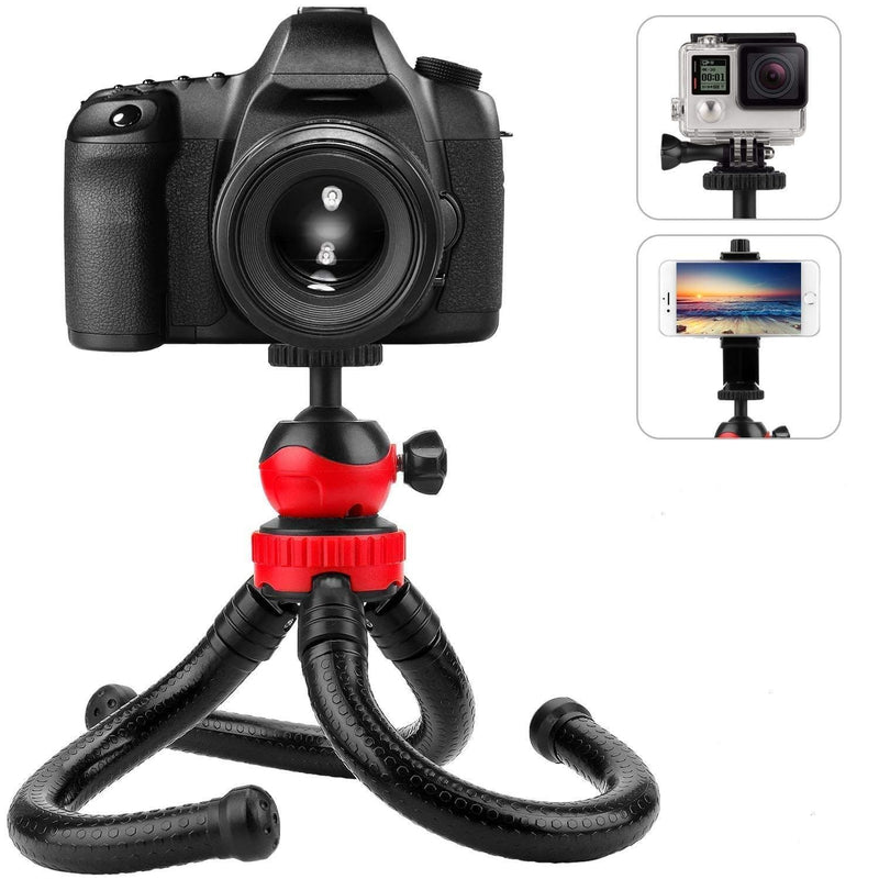 Portable Flexible Octopus Mobile Phone Tripod Bracket for iPhone GoPro Camera - Telephone Market