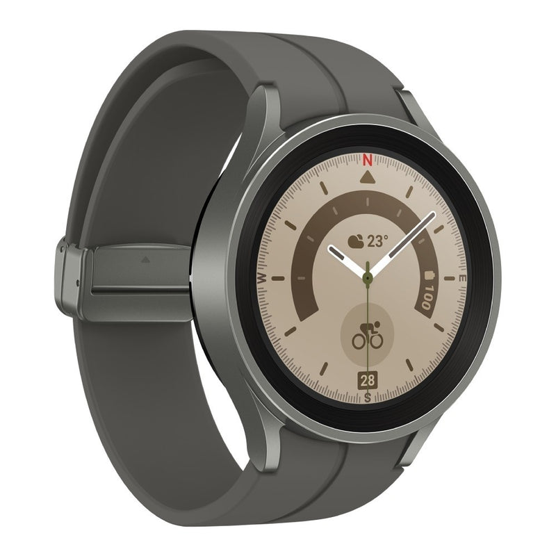 SAMSUNG Galaxy Watch5 Pro 45mm - Grey Titanium, Smart Watches, Samsung, Telephone Market - telephone-market.com