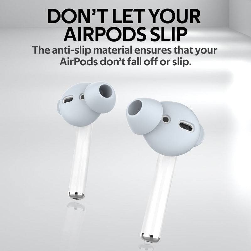 Promate PodSkin Anti-Slip Sporty Earbuds for Airpods - Blue, Headphone & Headset Accessories, Promate, Telephone Market - telephone-market.com