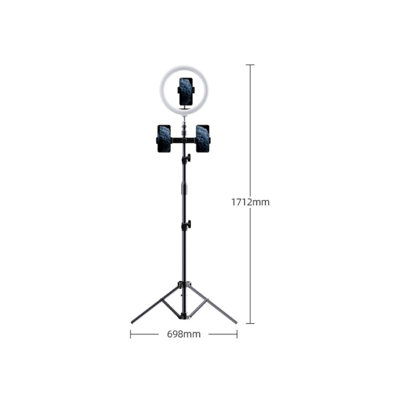 ROCK Dimmable LED Selfie ring Light with tripod Stand, LAMP Ring Light, ROCK, Telephone Market - telephone-market.com