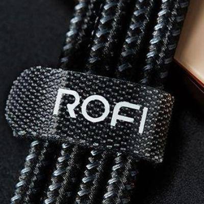 ROFI Powerline USB-C to USB-C 1.2m - Black - Telephone Market