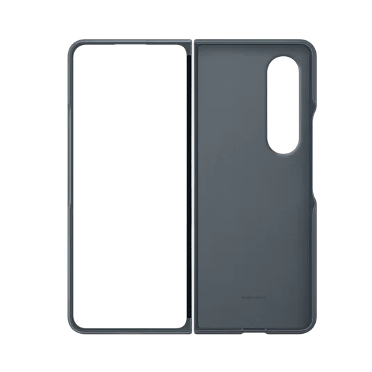 Samsung For Galaxy Z Fold4 Leather Cover - Graygreen - Telephone Market