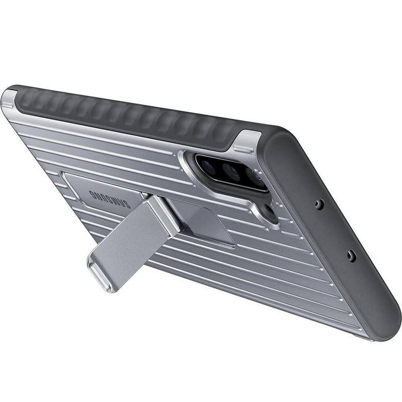 Samsung For Galaxy Note 10 Rotective Standing Case - Silver - Telephone Market