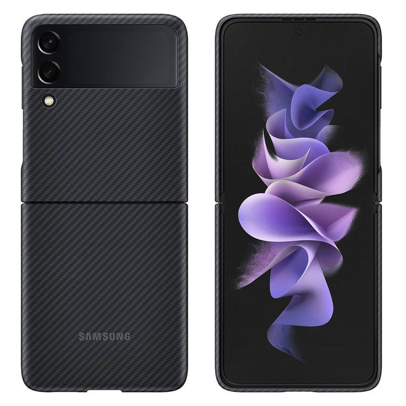 Samsung For Galaxy Z Flip3 Aramid Cover - Black, Mobile Phone Cases, Samsung, Telephone Market - telephone-market.com