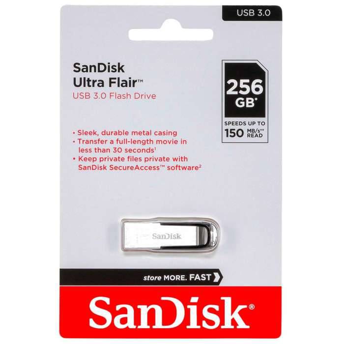SanDisk Ultra Flair 256GB USB 3.0 Flash Drive, Computer Accessories, SanDisk, Telephone Market - telephone-market.com