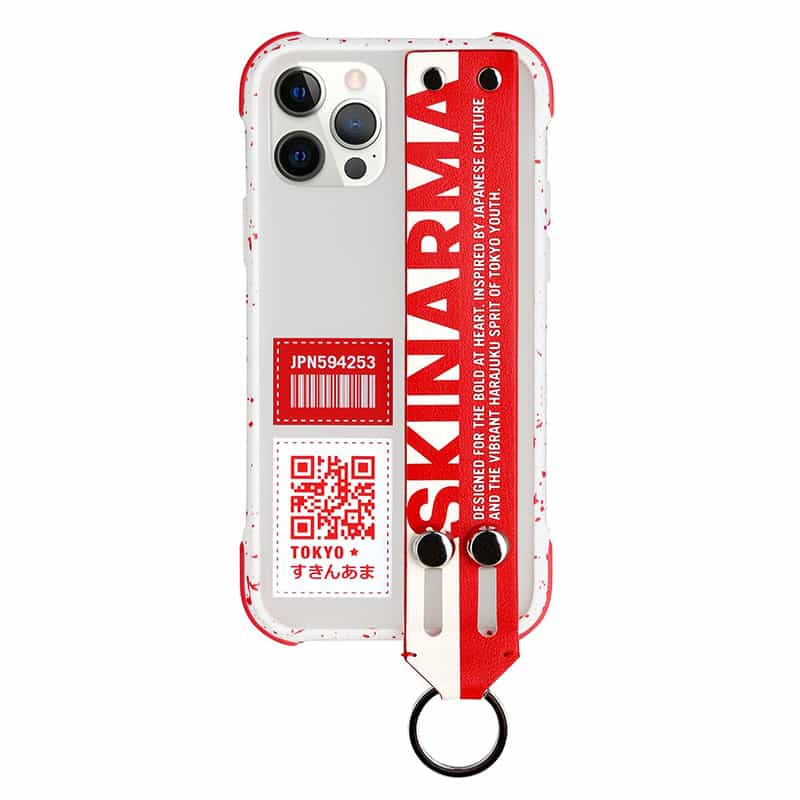 SkinArma For iPhone 12/12 Pro Dotto Case - Red - Telephone Market
