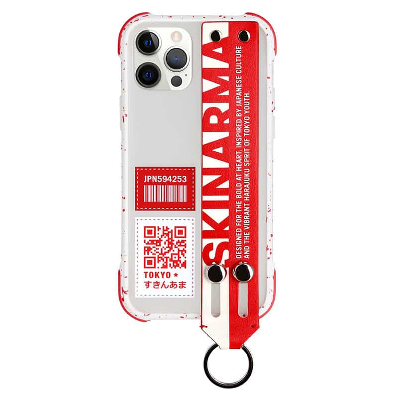 SkinArma For iPhone 12 Pro Max Dotto Case - Red - Telephone Market
