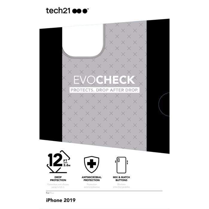 Tech21 For iPhone 11 Pro Evo Check - Smok Black - Telephone Market