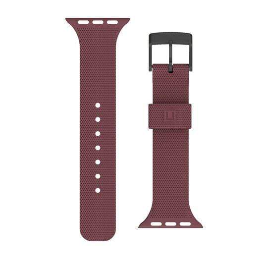 UAG For Apple Watch 40/41mm Dot Silicone Strap - Aubergine - Telephone Market