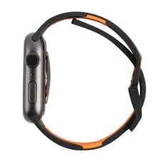 UAG For Apple Watch 44/45mm Civilian Strap - Black/Orange - Telephone Market