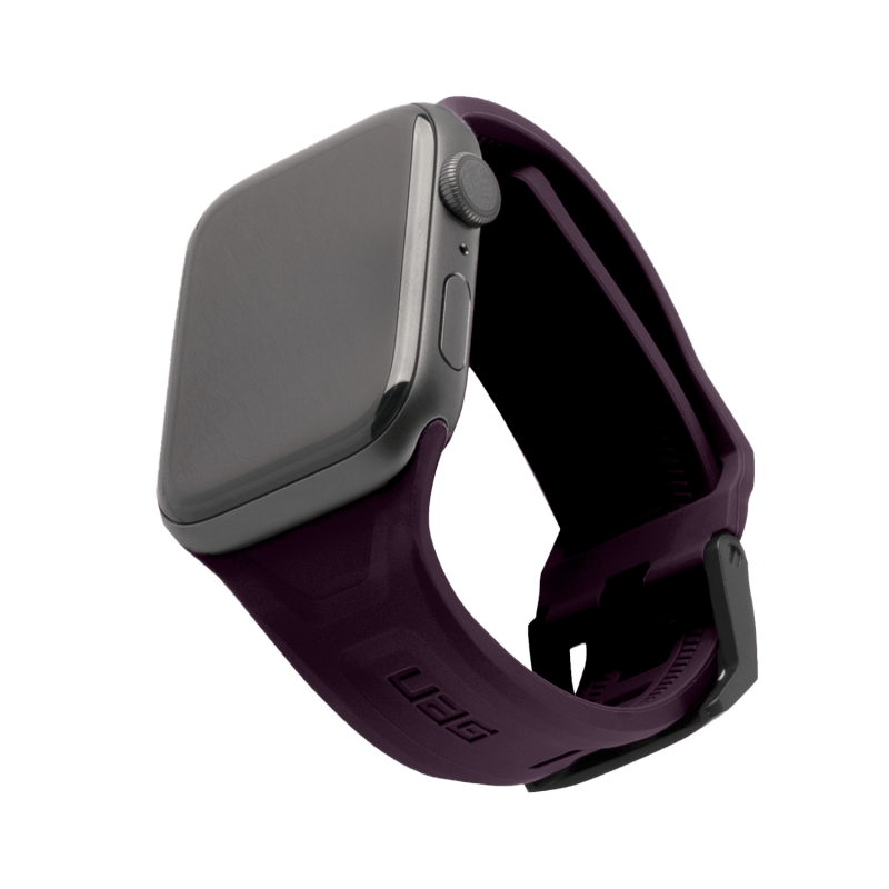 UAG For Apple Watch 44/45mm Silicone Scout Strap - Eggplant - Telephone Market