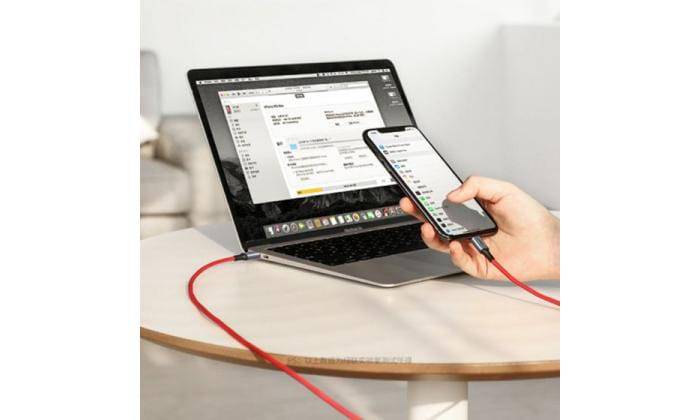 Ugreen PowerLine USB-C to Lightning 1m - Red - Telephone Market