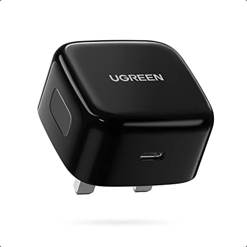 Ugreen Wall Charger PowerPort 20W PD - Black, Power Adapters & Chargers, UGREEN, Telephone Market - telephone-market.com