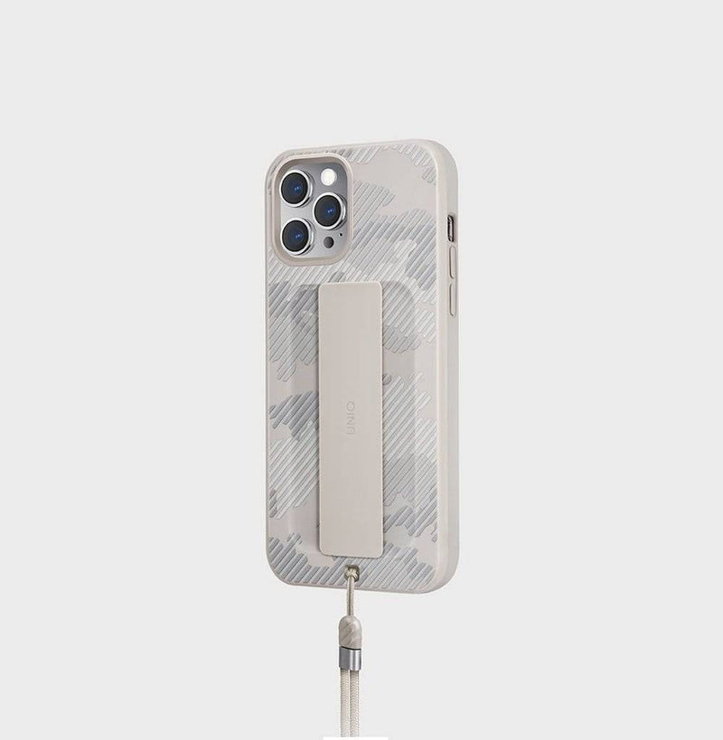 UNIQ For iPhone 12 Pro Max Hybrid Heldro Case - Ivory Camo - Telephone Market