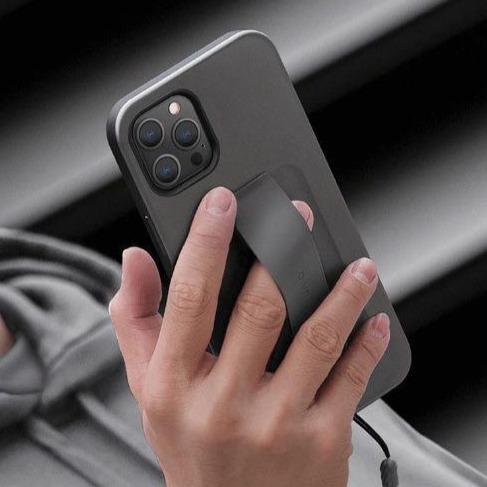 UNIQ For iPhone 12 Pro Max Hybrid Heldro Case  - Stone Grey - Telephone Market
