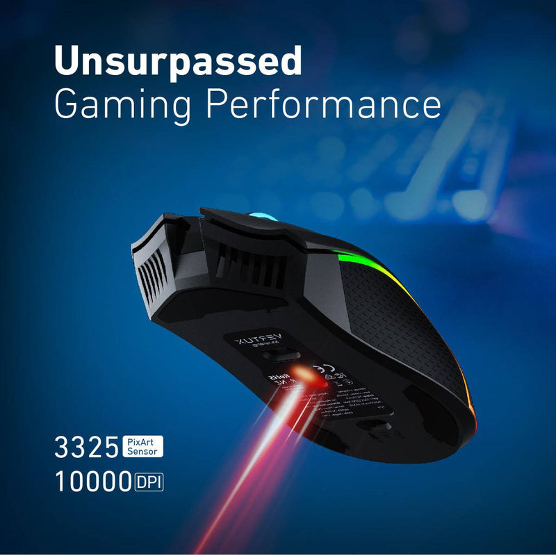 Vertux Mustang GameCharged™ Wireless Gaming Mouse, Game Controllers, Vertux, Telephone Market - telephone-market.com