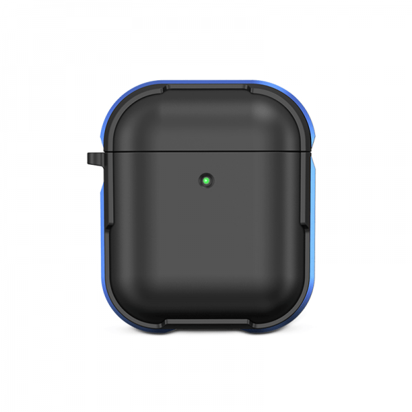WiWU For Airpods Defense Strong Metal Prtection Case - Blue - Telephone Market