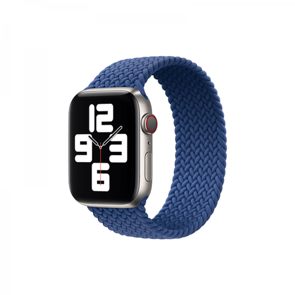WiWU For Apple Watch 40/41mm Braided Solo Loop Band - Blue - Telephone Market