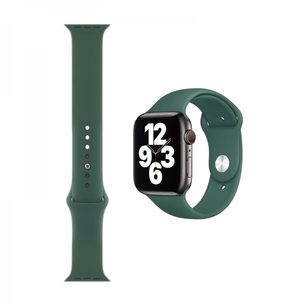 WiWU For Apple Watch 40/41mm Silicone Band - Green - Telephone Market