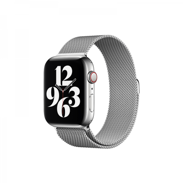 WiWU For Apple Watch 40/41mm Stainless Steel Band - Silver - Telephone Market