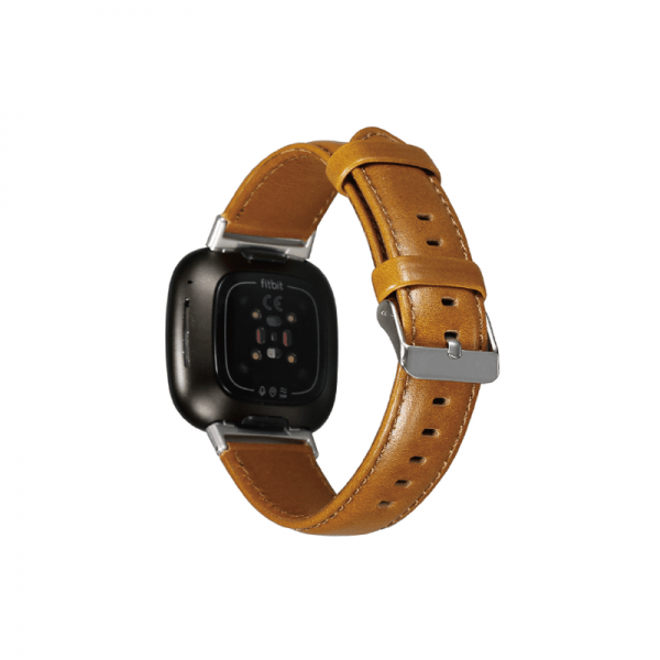 WiWU For Apple Watch 44/45mm Leather Band - Brown - Telephone Market