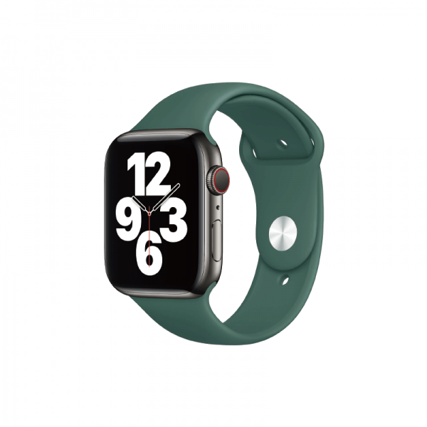 WiWU For Apple Watch 44/45mm Silicone Band - Green - Telephone Market